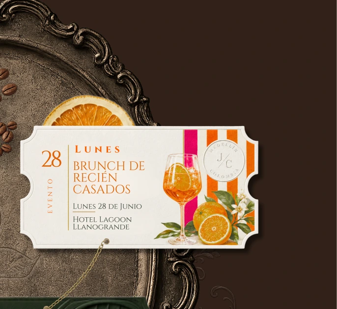 Brunch de recién casados