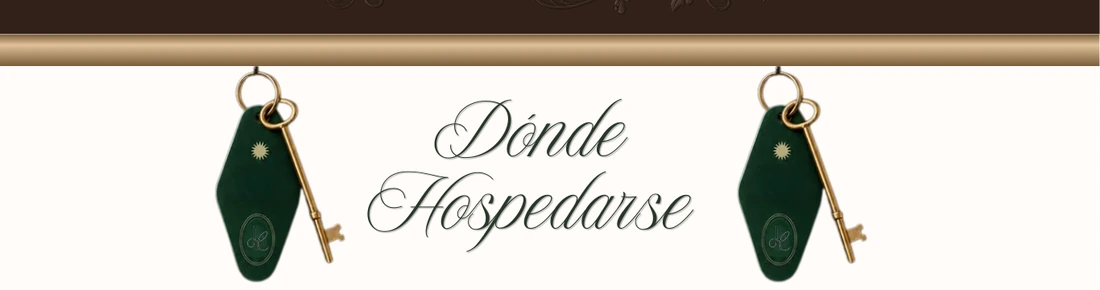 Dónde hospedarse