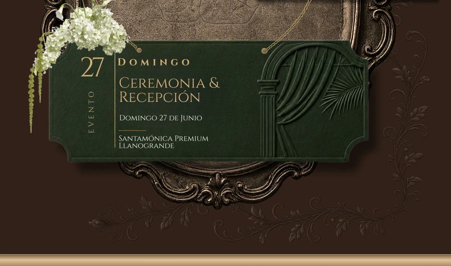 Ceremonia y recepción